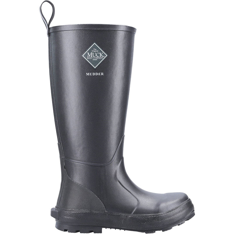 Muck Boots Mudder Tall Rubberen Zwarte Regenlaarzen