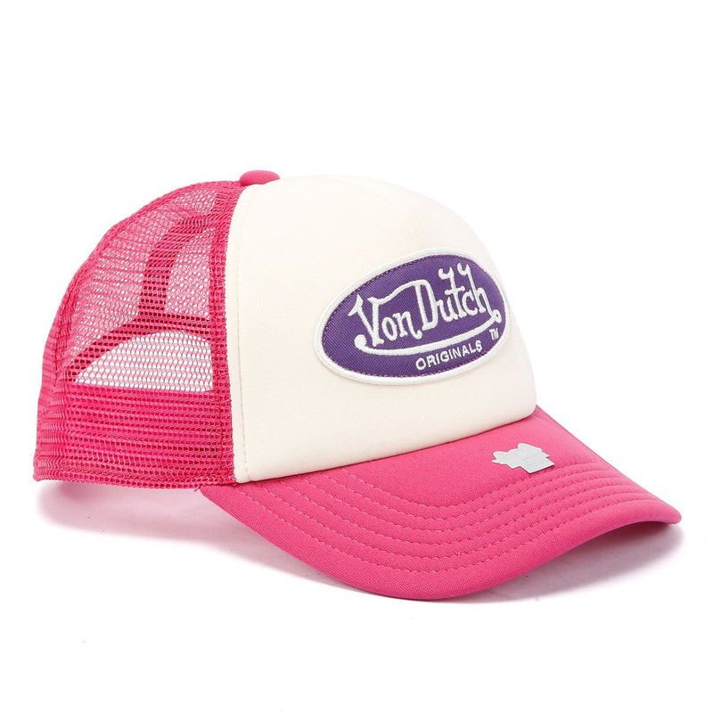 Von Dutch Trucker Tamper Katoenen Roze Petten