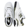 New Balance 550 Witte/Khaki Sneakers