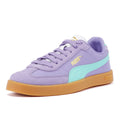 Puma Club II Era Dames Paars/Blauwe Suède Sneakers