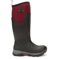 Muck Boots Arctic Ice Tall Rubber Zwarte/Mahonie Regenlaarzen