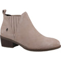 Hush Puppies Isobel Leren Dames Laarzen In Huidskleur