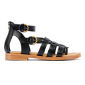 Blowfish Malibu Audah Dames Zwarte Sandalen