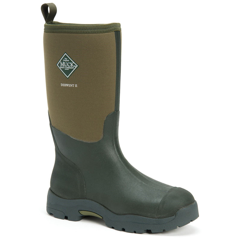 Muck Boots Derwent II Rubberen Mosgroene Regenlaarzen