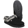 Skechers Keepsakes Ice Angel Polyester Dames Zwarte Pantoffels