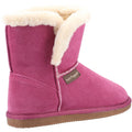 Hush Puppies Ashleigh Nepbont Dames Roze Pantoffels