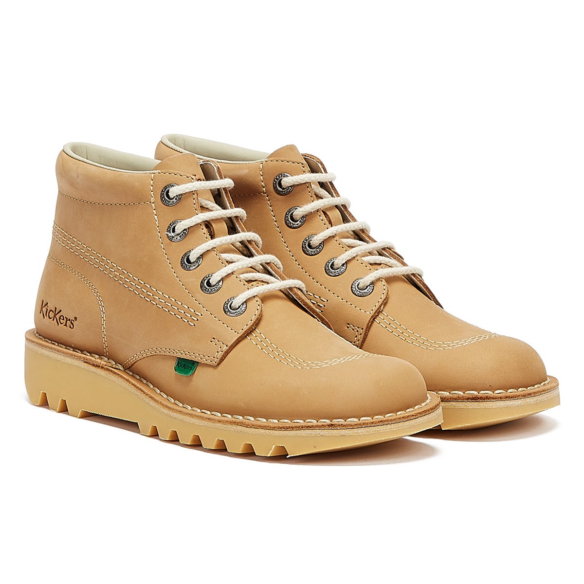 Kickers Kick Hi Heren Tan Nubuck Laarzen