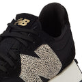 New Balance 327 Zwarte Sneakers Met Dierenprint Voor Dames