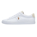 Ralph Lauren Sayer Canvas Wit Sportschoenen