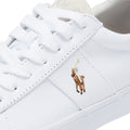 Ralph Lauren Sayer Canvas Wit Sportschoenen