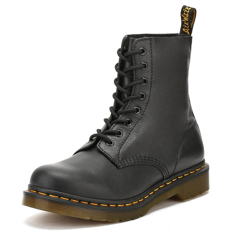 Dr. Martens Pascal Virginia Leren Dames Zwarte Laarzen