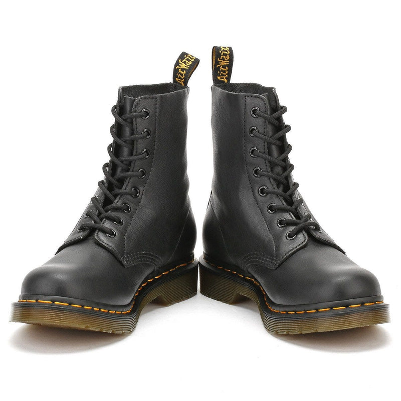 Dr. Martens Pascal Virginia Leren Dames Zwarte Laarzen