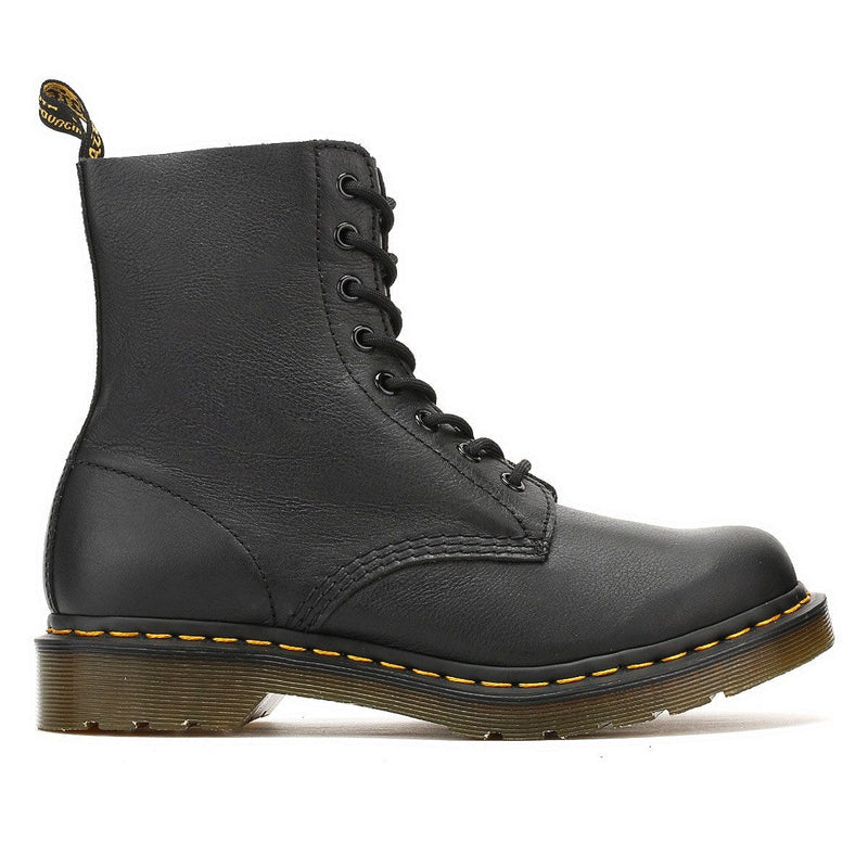 Dr. Martens Pascal Virginia Leren Dames Zwarte Laarzen