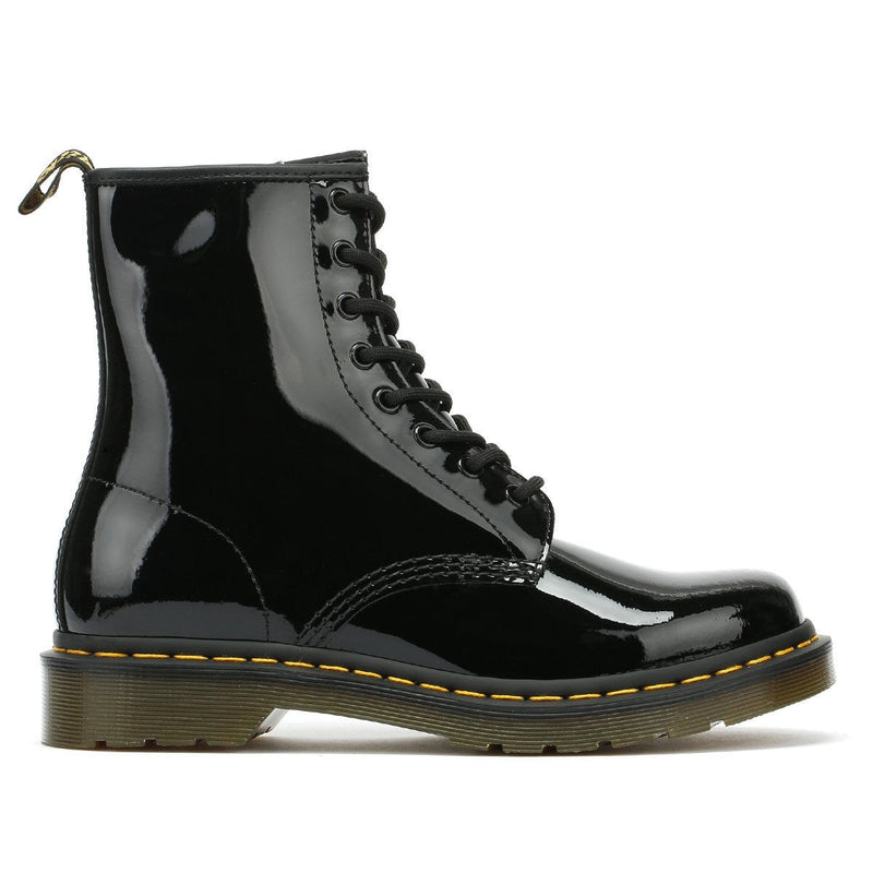 Dr. Martens 1460 Patent Lamper Dames Zwart Laarzen