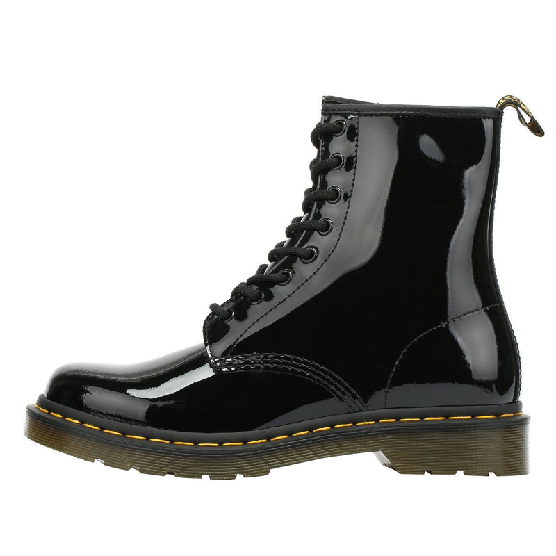 Dr. Martens 1460 Patent Lamper Dames Zwart Laarzen