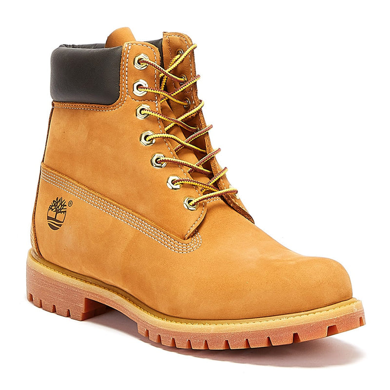 Timberland Heren Tarwe Premium 6 Inch Nubuck Lederen Laarzen