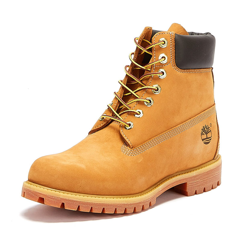 Timberland Heren Tarwe Premium 6 Inch Nubuck Lederen Laarzen